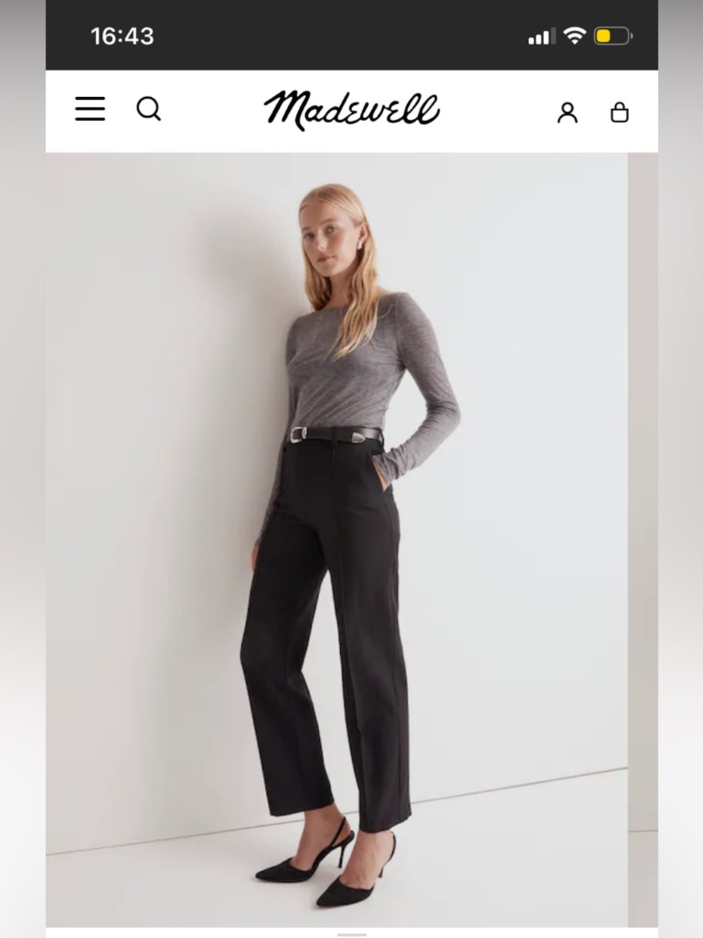 Madewell Fairbanks Pant